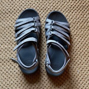 Gray Viakix sandals